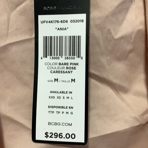 Bcbgmaxazria pink jacket - Picture 4 of 5